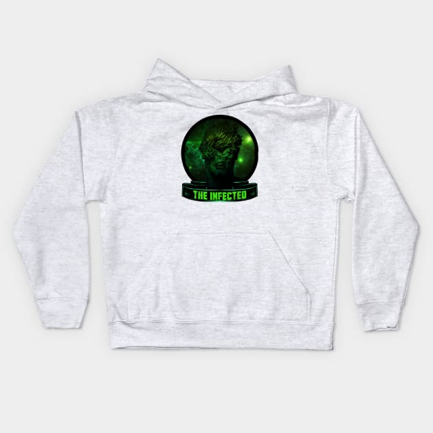 THE INFECTED Kids Hoodie by theanomalius_merch